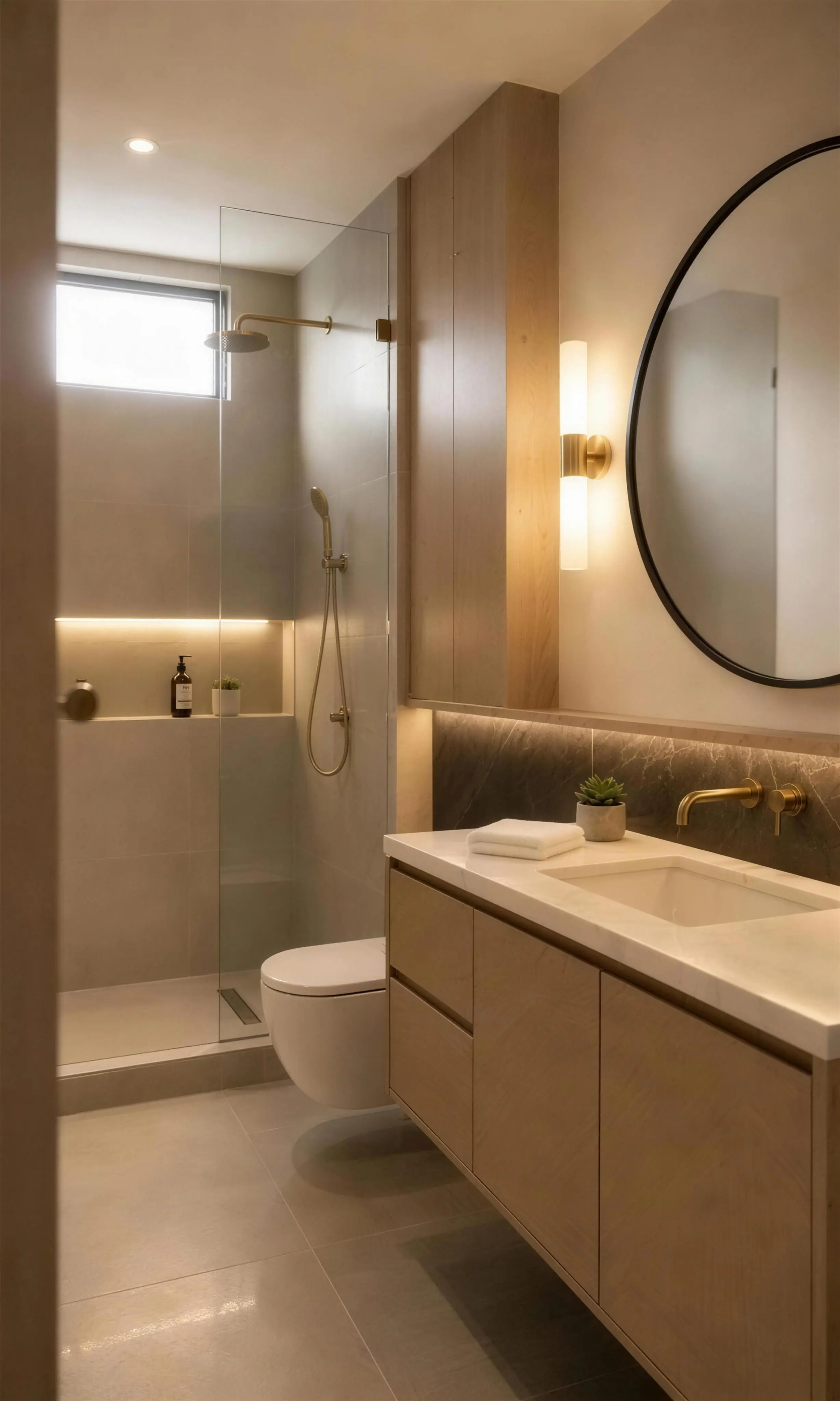 A considered bathroom concept.