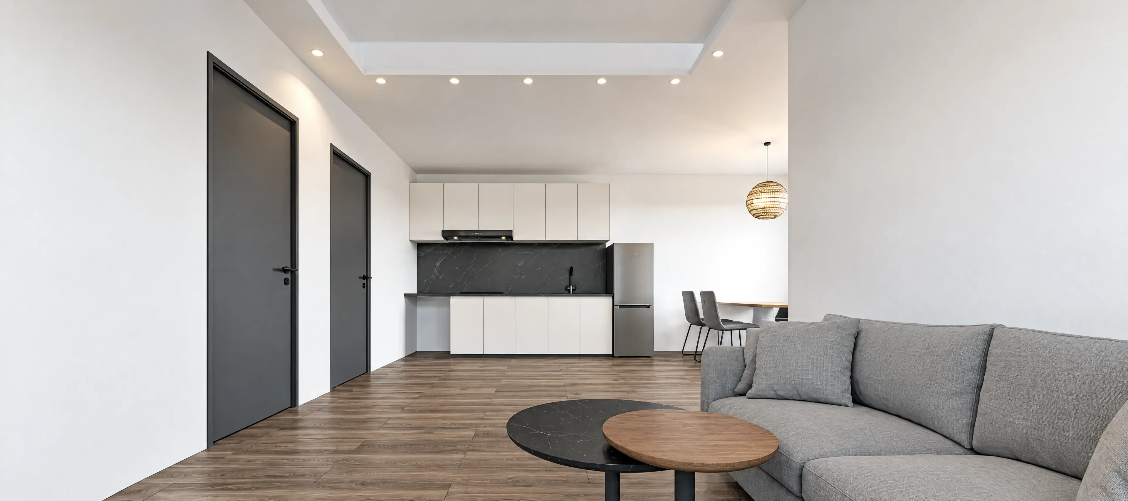 Interior concept: Three Bedroom · Minimalist